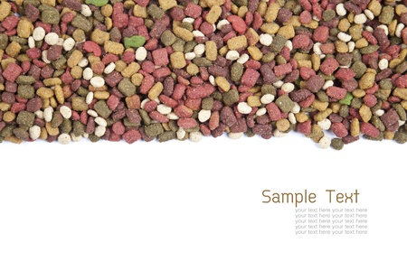 dog food on white background.
の写真素材