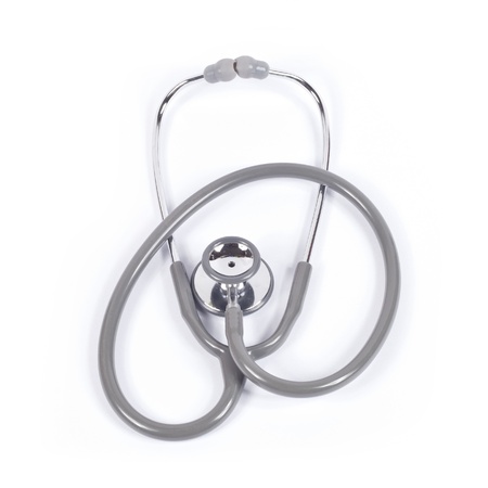 gray Stethoscope on white background
の写真素材