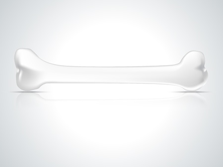3d Bone vector illustration のイラスト素材