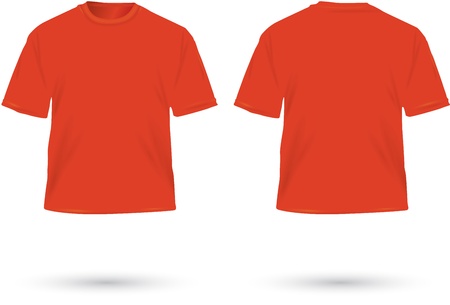 Red T Shirts, Vector, Illustration のイラスト素材