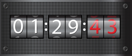 Analog Counter times, Vector illustrationのイラスト素材
