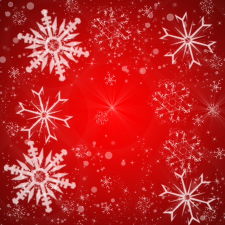 Christmas red backgroundの写真素材