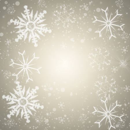 Christmas Light silver backgroundの写真素材
