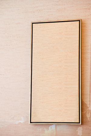 wall banner boardの写真素材
