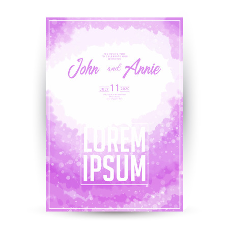 Abstract watercolor background template. Celebration background template design. Abstract invitation and card background designのイラスト素材