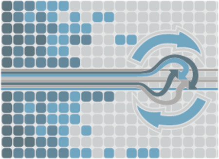 Arrow background.のイラスト素材