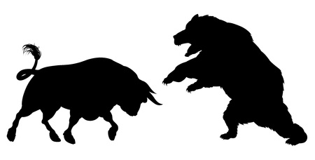 Bear contre Bull en trading de crypto monnaie