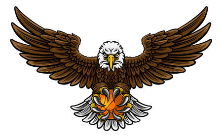 Eagle Basketball Sports Mascotのイラスト素材