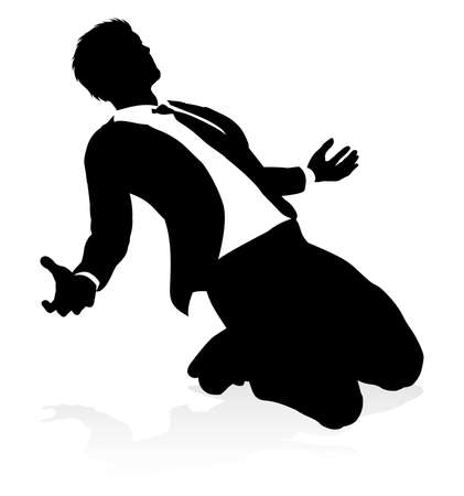 Business People Silhouetteのイラスト素材