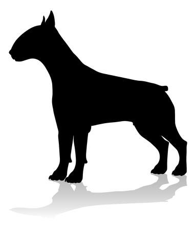 Dog Silhouette Pet Animalのイラスト素材