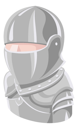 A Knight man avatar cartoon person icon emojiのイラスト素材