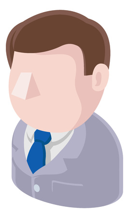 Office Man Avatar People Iconのイラスト素材