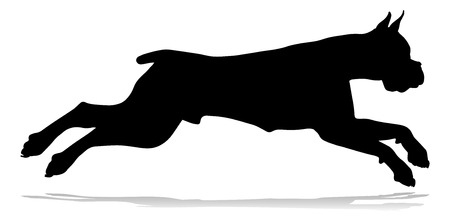 Dog Silhouette Pet Animalのイラスト素材