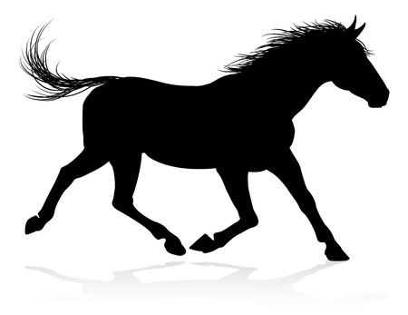 Horse Animal Silhouetteのイラスト素材