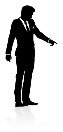People Business Silhouettesのイラスト素材