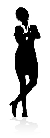 People Business Silhouettesのイラスト素材