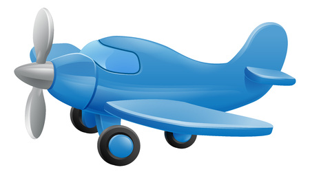 Cute Airplane Cartoonのイラスト素材
