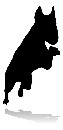 Dog Silhouette Pet Animalのイラスト素材