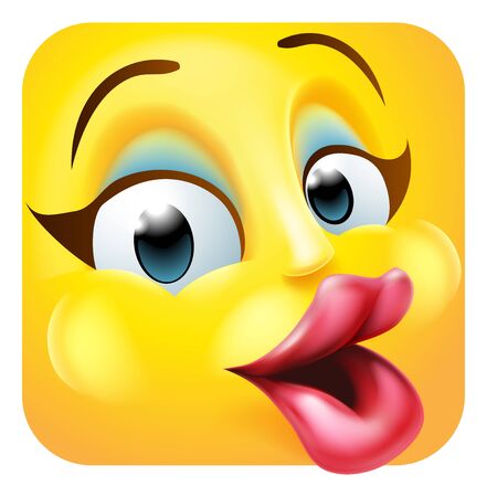 Celebrity Emoji Emoticon Icon Cartoon Characterのイラスト素材