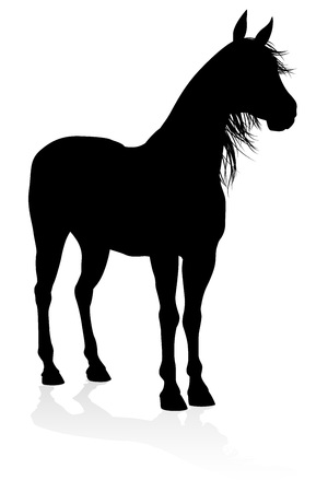 Horse Animal Silhouetteのイラスト素材