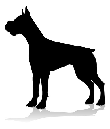 Dog Silhouette Pet Animalのイラスト素材