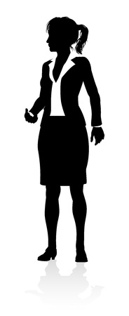 Silhouette Business Personのイラスト素材