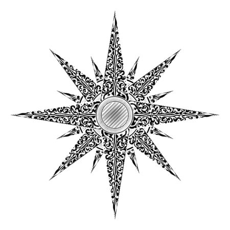 Star Abstract Illustrationのイラスト素材