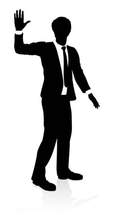 Silhouette Business Personのイラスト素材