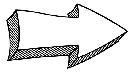 Arrow Sign Icon Direction Symbol Design Elementのイラスト素材