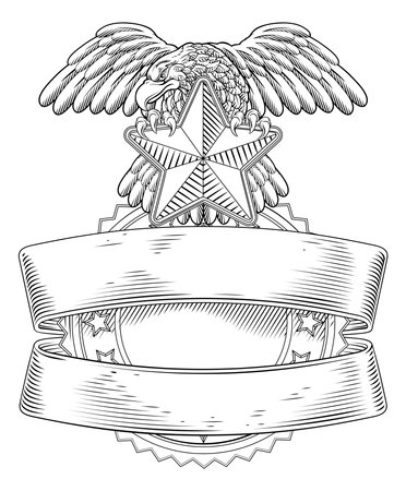 Police Military Eagle Badge Shield Sheriff Crestのイラスト素材