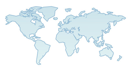 World Global Map Background Illustrationのイラスト素材