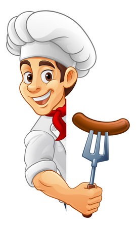 chef new 2024 A12-82のイラスト素材