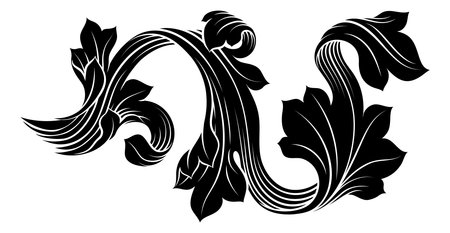 Filigree Crest Coat of Arms Heraldic Pattern Motifのイラスト素材