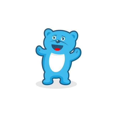 Cute Teddy Bearのイラスト素材