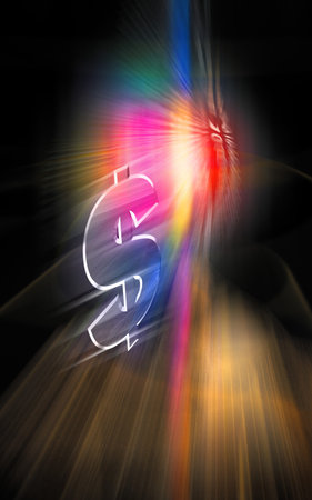 Dollar sign	 の写真素材