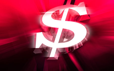 Dollar sign	 の写真素材