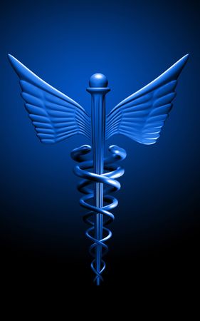 Digital illustration of Medical symbol in  colour background	の写真素材