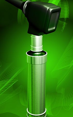 Digital illustration of Medical instrument in colour background 	の写真素材