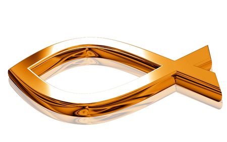 Digital illustration of Religious symbol in colour background	の写真素材