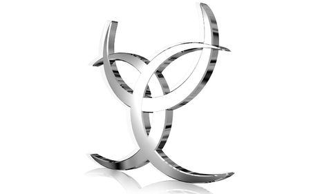 Digital illustration of religious symbol in isolated background	の写真素材