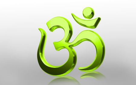 Digital illustration of Religious sign in isolated background	の写真素材
