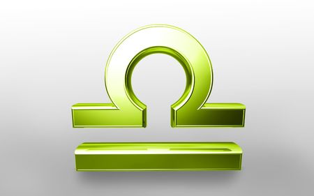 Digital illustration of Zodiac symbol in isolated background	の写真素材