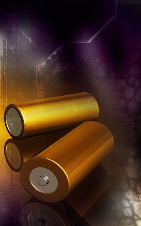 Digital illustration of cell in colour background	の写真素材