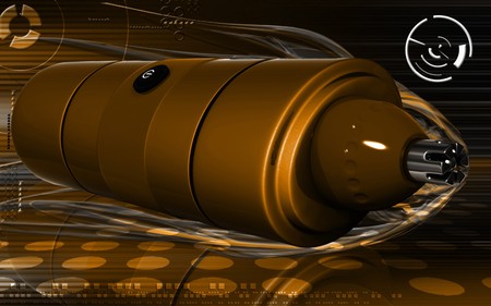 Digital illustration of nose and ear trimmer in colour background	の写真素材