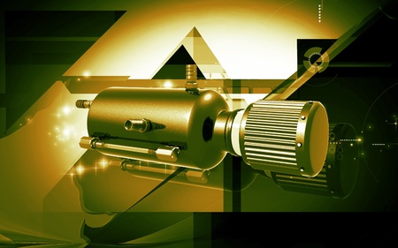 Digital illustration of Catch can in colour background	の写真素材