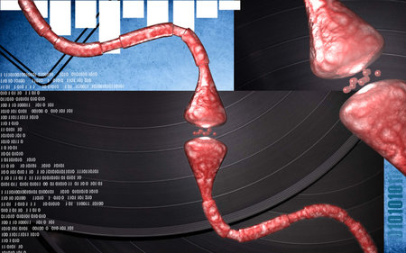 Digital illustration of  Synapse