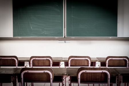 Old Fashion Kindergarten Classroomの写真素材