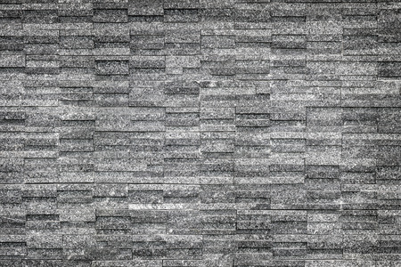 The modern stone wall texture backgroundの写真素材