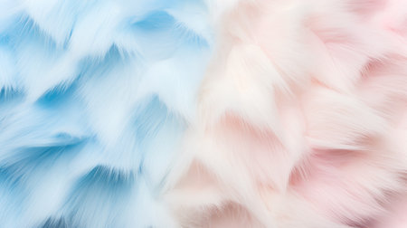 Tender fur texture background. Faux fur for sewing. Contemporary faux fur design mimicking abstract geometric pattern against fluffy background with high-resolution finish. Generative aiの素材
