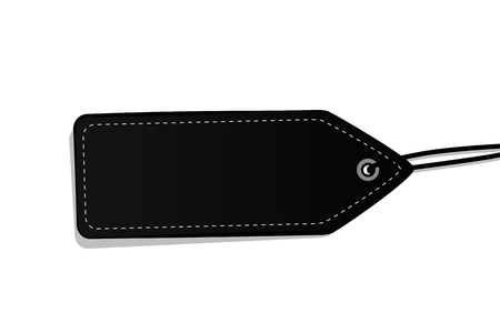 single black label for sale vector illustration EPS10のイラスト素材